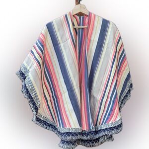 Beach open poncho shawl blanket thing